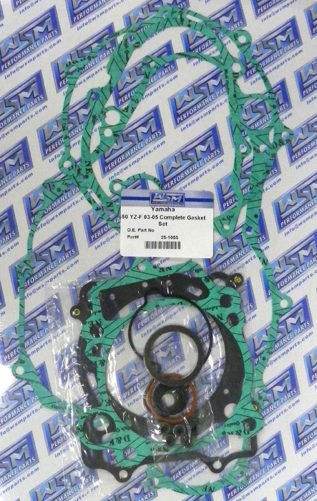 WSM Complete Gasket Kit For Yamaha 450 YZ-F 03-05 25-1055