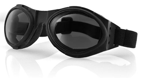 Bobster Bugeye Black Frame Smoked Lens Goggles Matte