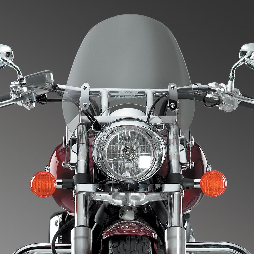 National Cycle Clear SwitchBlade Deflector Quick Release Windshield With Mount Kit, Tapered Forks