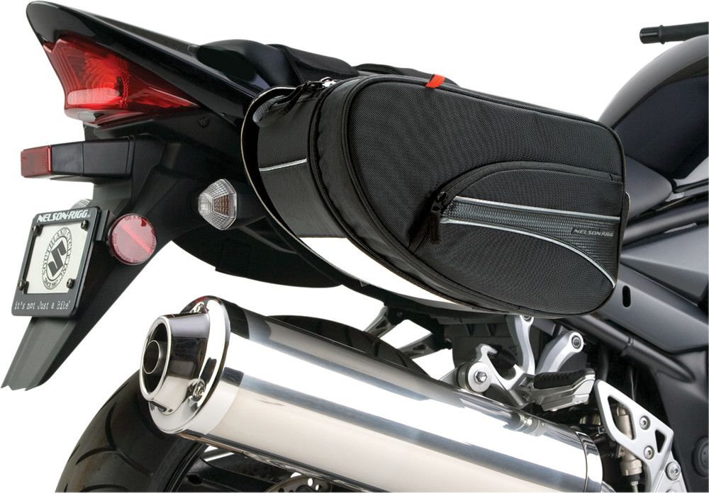 Nelson Rigg Mini Expandable Sport Saddlebag Black