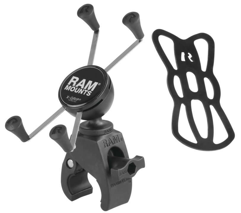 Ram Mounts Tough-Claw Mount with X-Grip Cradle Black - RAM-HOL-UN10-400