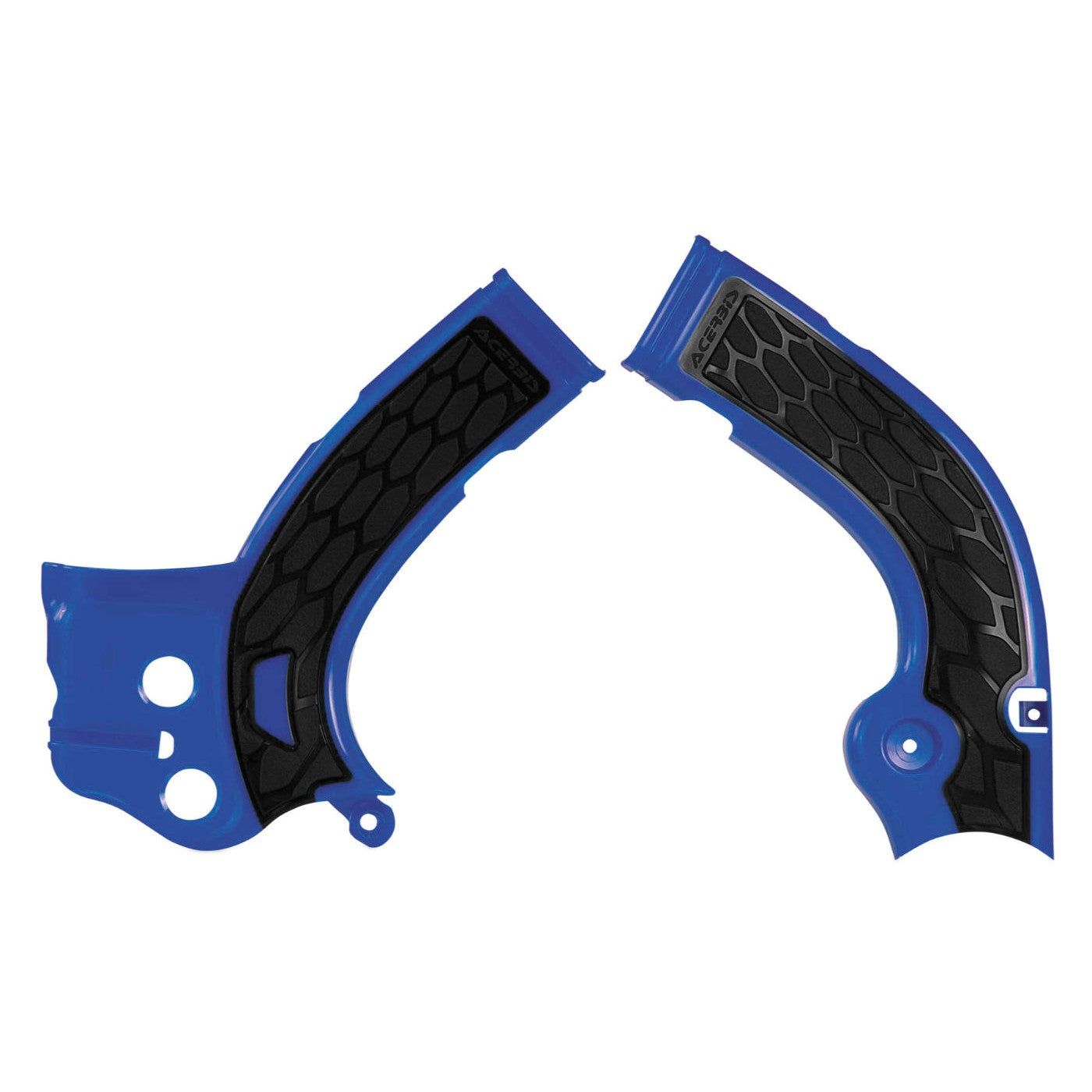 Acerbis Blue/Black X-Grip Frame Guard - 2374261034
