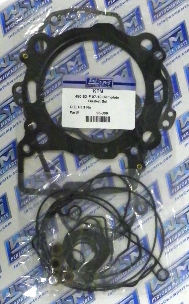 WSM Complete Gasket Kit For KTM 450 SMR / SX-F / XC-F 07-14 25-866