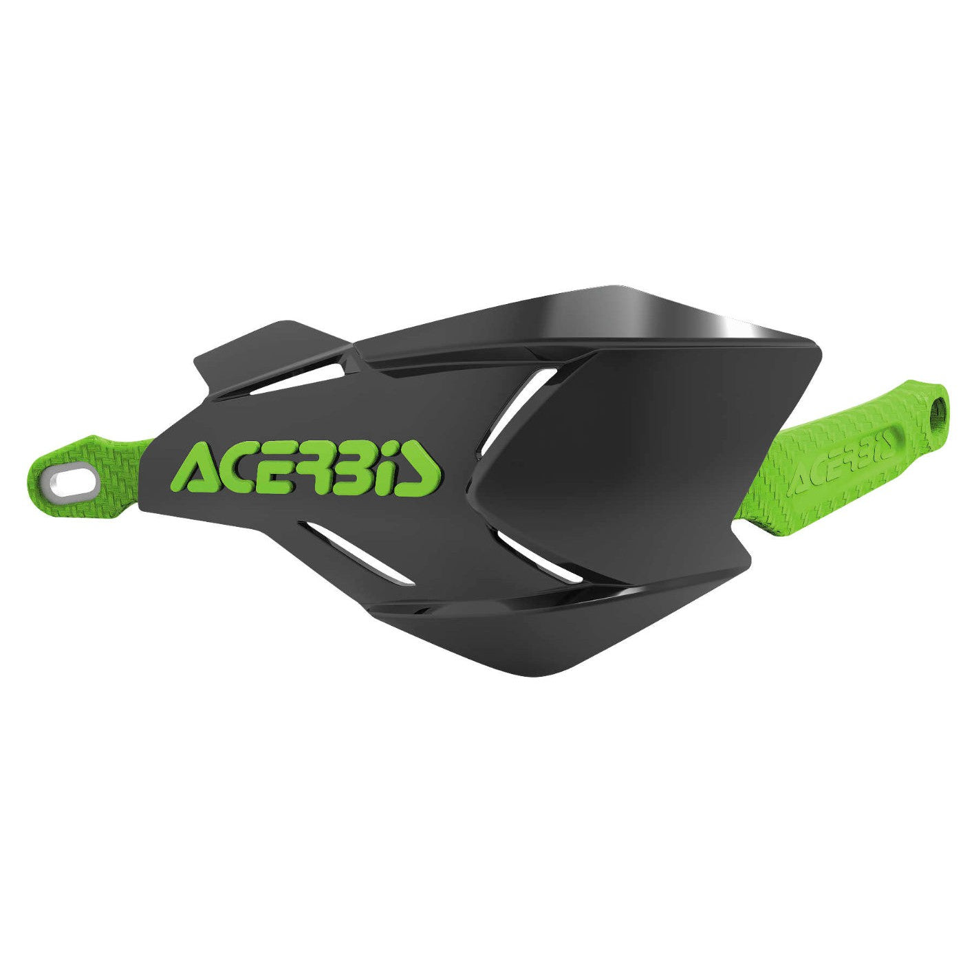 Acerbis Black/Green X-Factory Handguards - 2634661043