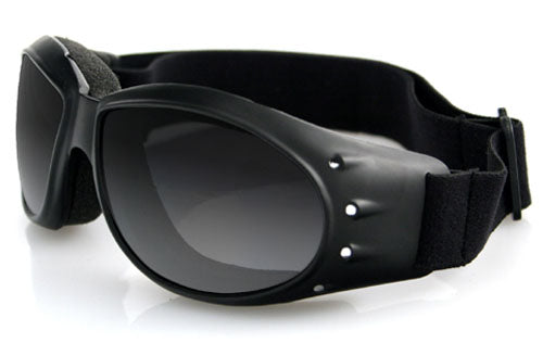 Bobster Cruiser Black Frame Smoked Lens Goggles Matte