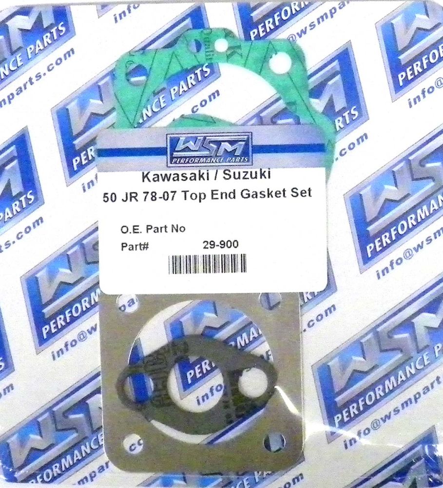 WSM Top End Gasket Kit For Kawasaki / Suzuki 50 KDX / JR 78-07 29-900