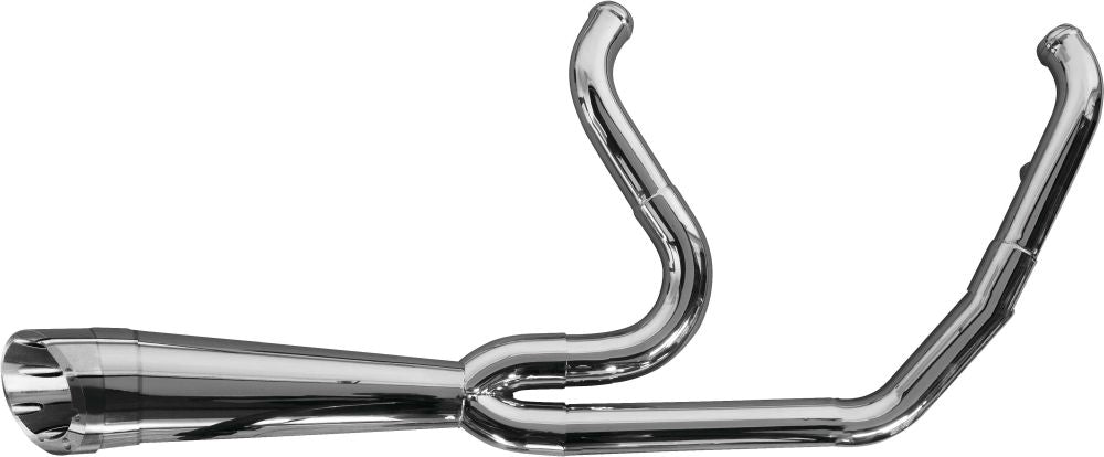 Two Brothers Racing 2-Into-1 Polished Turnout Racing Exhaust 005-5130199-P