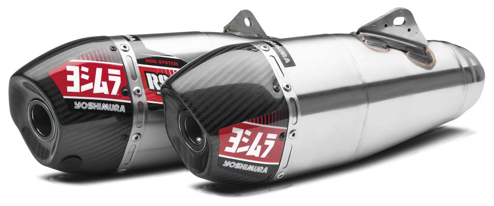 Yoshimura Offroad Signature Exhaust Slip-on RS-9T Stainless - 22843BR520