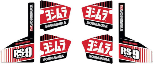Yoshimura RS-9 Decal Sticker Set 6pcs RS9-NB004