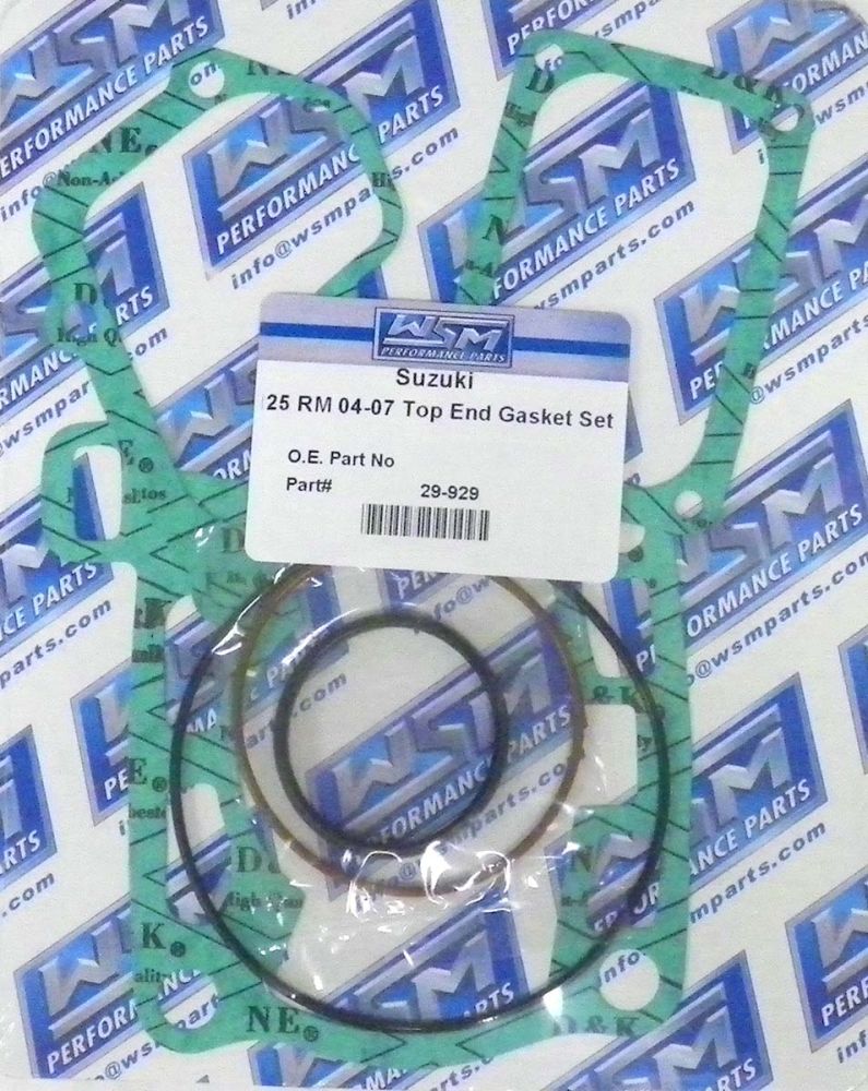 WSM Top End Gasket Kit For Suzuki 125 RM 04-07 29-929