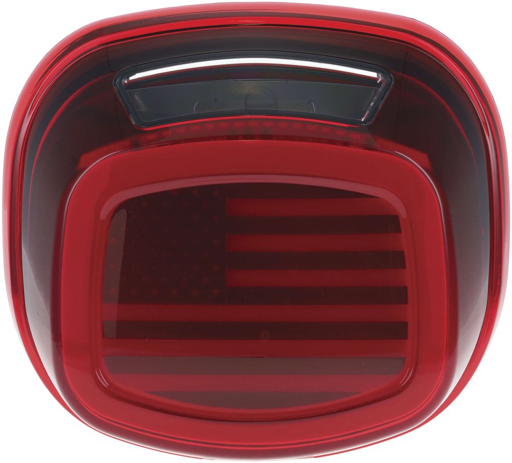 Kuryakyn Tracer Red US Flag LED Taillights without License Light 2924