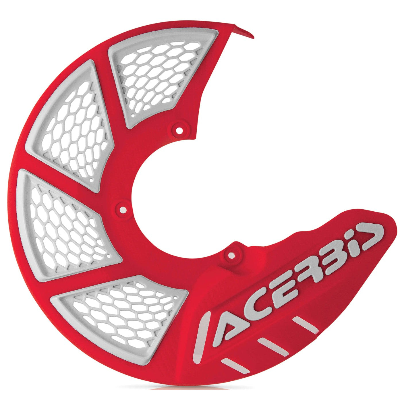 Acerbis Red X-Brake Vented Disc Cover - 2449490004