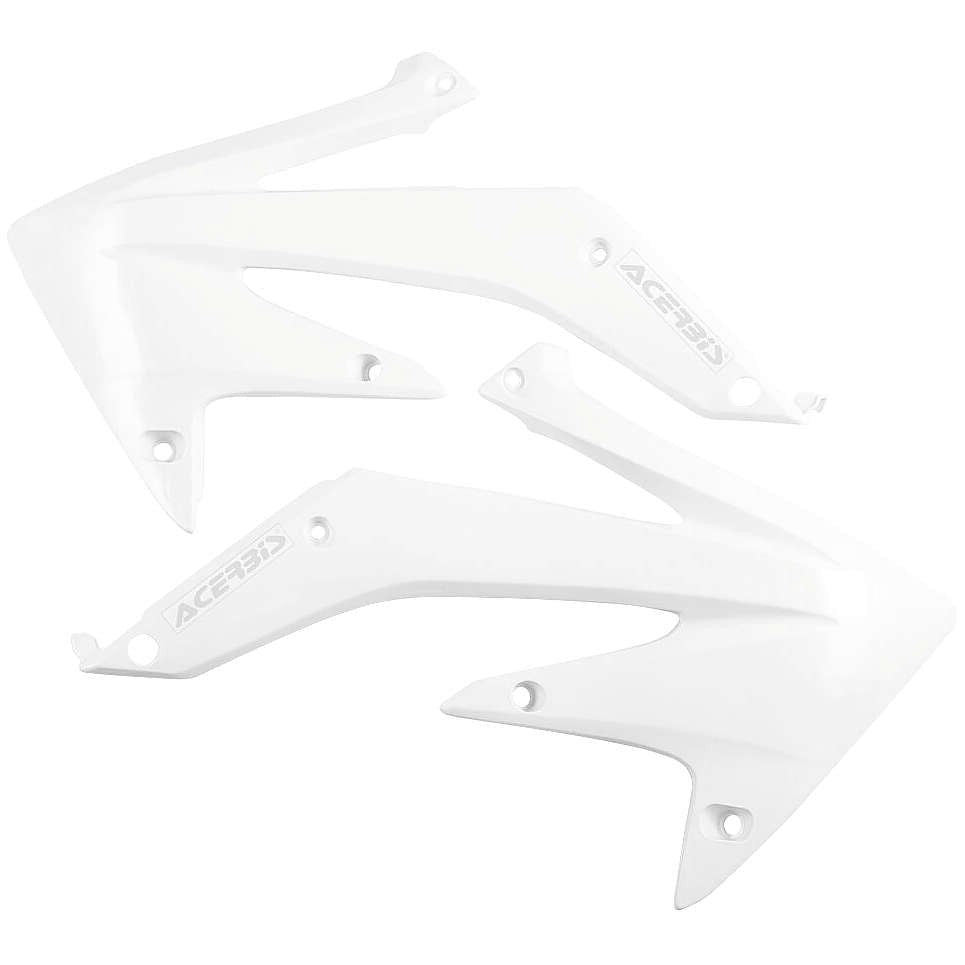 Acerbis White Radiator Shrouds for Honda - 2043640002