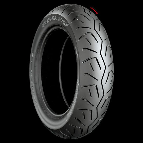 Bridgestone Exedra G721F 100/90-19 Tire (57H) Front 1322