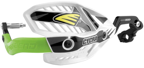 Cycra Probend Ultra CRM Handguard 1-1/8" Clamp White/Green - 1CYC-7408-72X