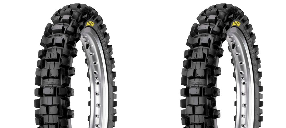 Pair of Maxxis Maxxcross IT M7305 Bias Dirt Bike Tires Rear 2.75-10 (2)