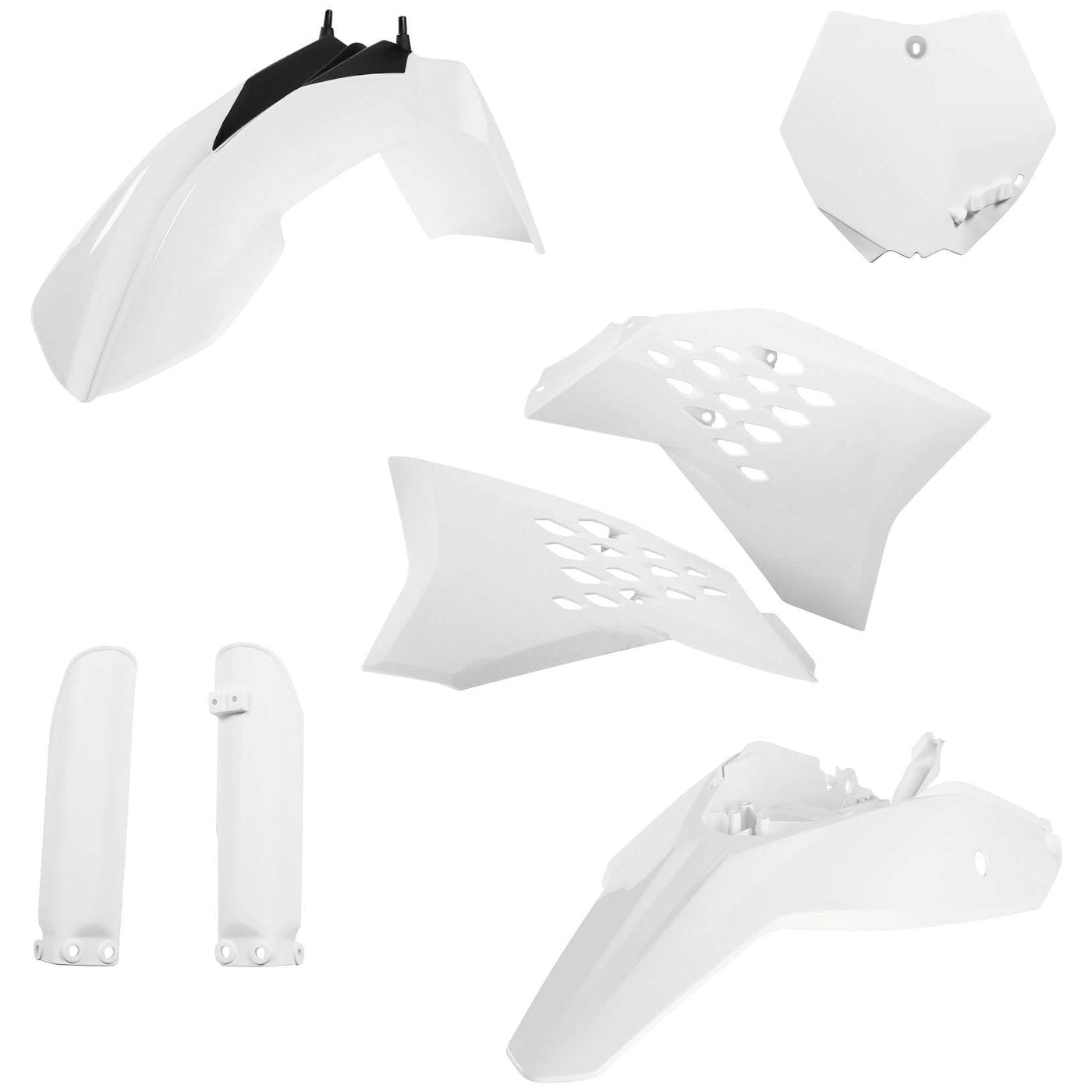 Acerbis White Full Plastic Kit for KTM - 2320850002