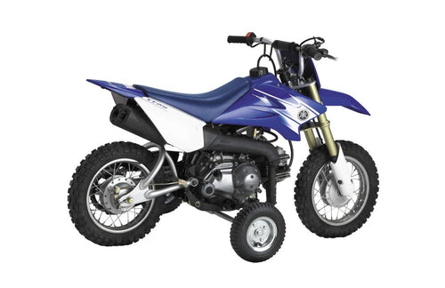 BikeMaster Training Wheels For Yamaha TT-R50 2006-2020 Grey