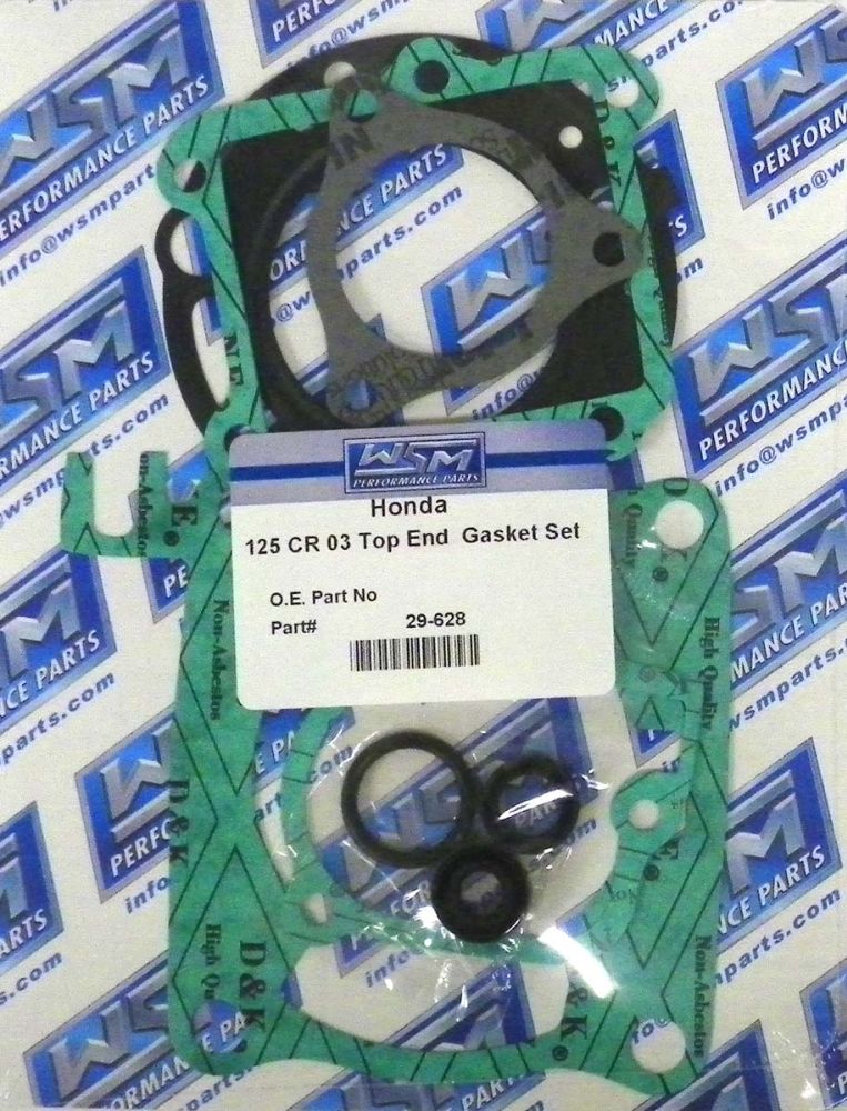 WSM Top End Gasket Kit For Honda 125 CR 2003 29-628