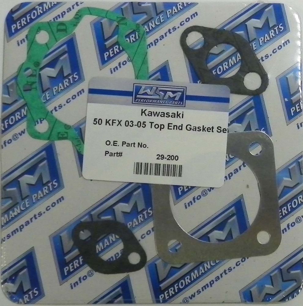 WSM Top End Gasket Kit For Kawasaki 50 KFX / LT 02-06 29-200