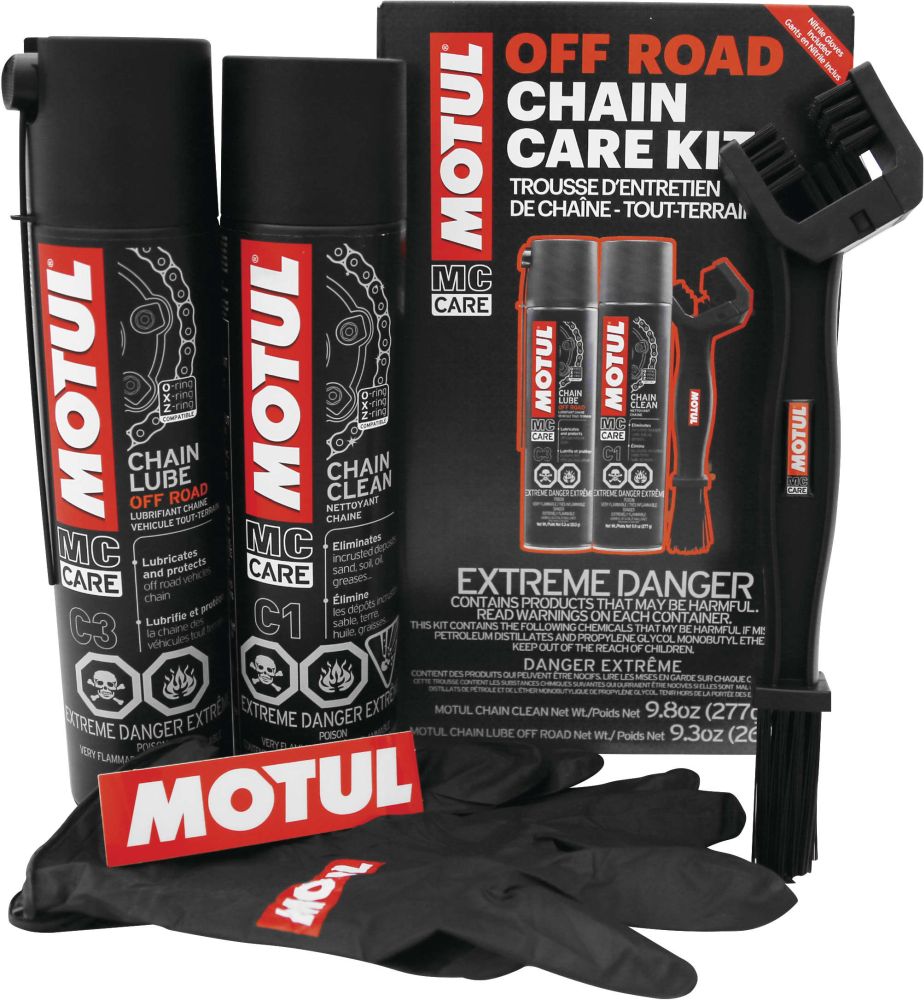 Motul Offroad Chain Care 10 Piece Kit