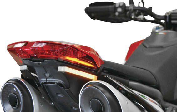 New Rage Cycles LED Replacement Turn Signals Rear Black - 950-RB