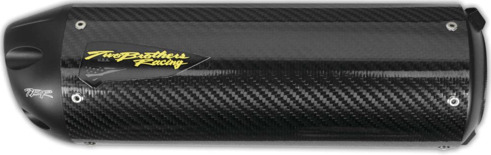 Two Brothers Racing Storm Series Hurricane Carbon Fiber Slip-On Exhaust