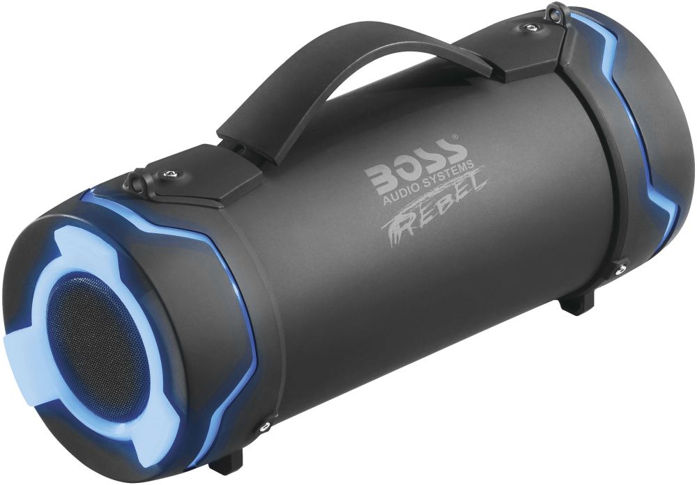 Boss Audio Systems Portable Speaker Tube Black LED