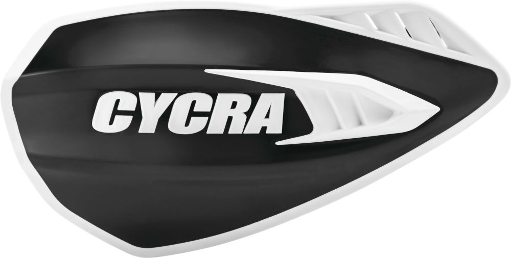 Cycra Cyclone Handguards Black/White - 1CYC-0056-315