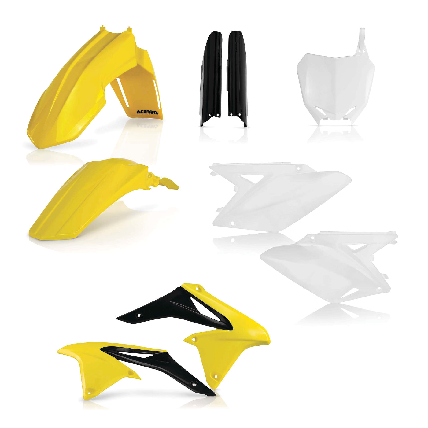 Acerbis Original 18 Full Plastic Kit for Suzuki - 2198035909