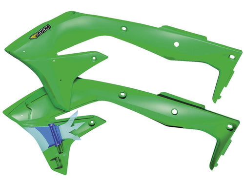 Cycra Powerflow Intake Radiator Shroud Flo Green - 1CYC-1867-72F