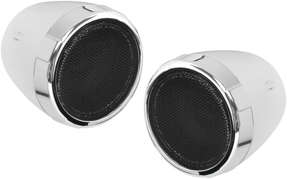 Boss Audio Systems 600-Watt Bluetooth 3" Speaker Kit Chrome, Built-in Amp