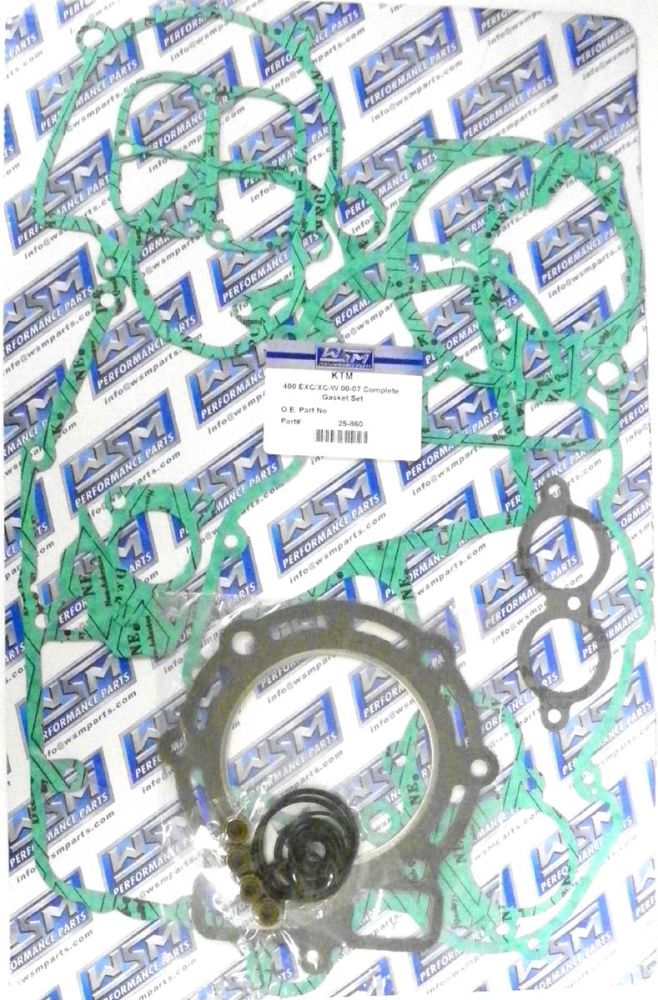 WSM Complete Gasket Kit For KTM 400 / 450 00-09 25-860