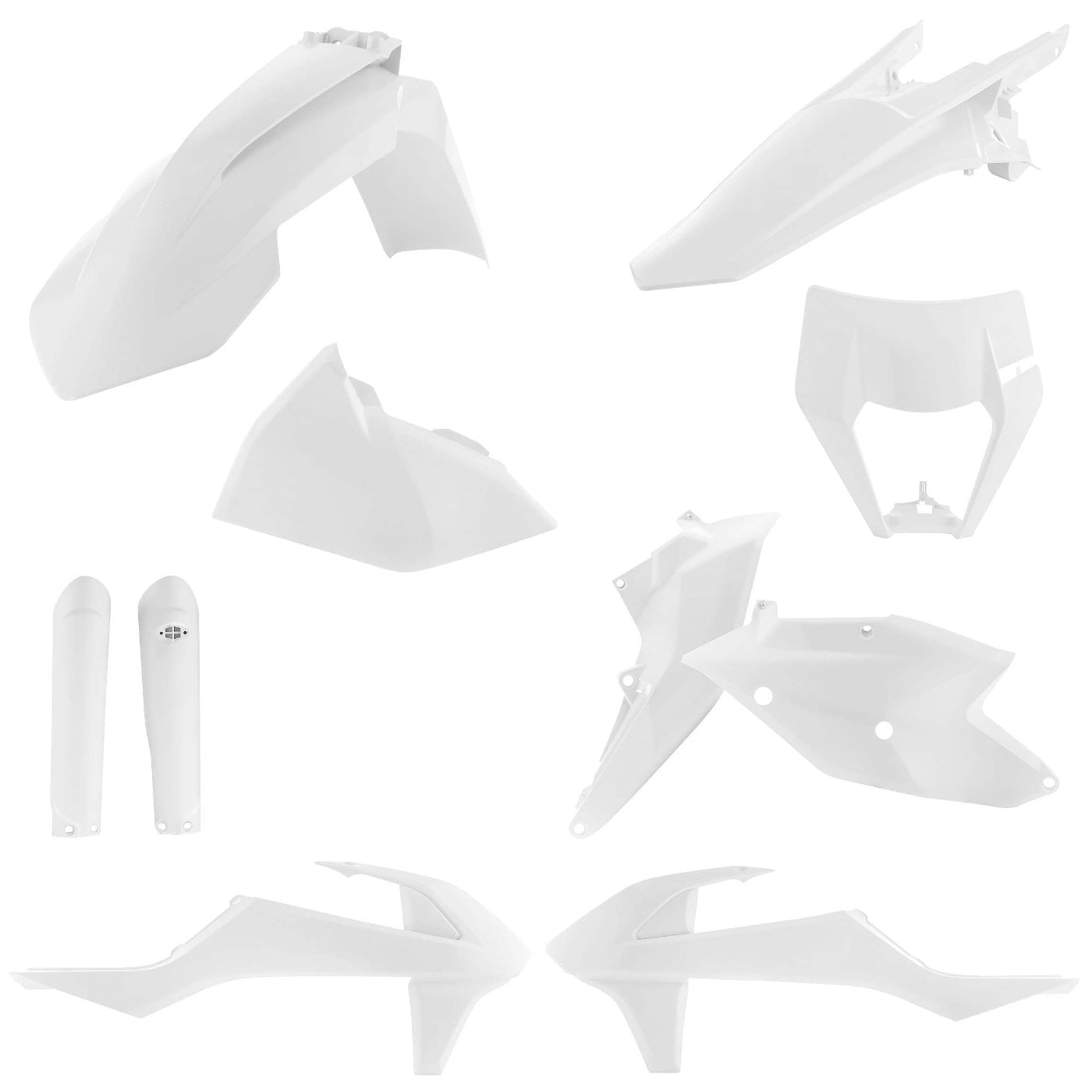 Acerbis White Full Plastic Kit for KTM - 2733420002