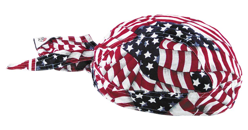 Zan Headgear Flydanna Cotton Wavy American Flag
