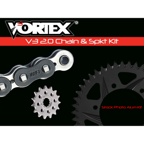 Vortex Black HFRA 520SX3-110 Chain and Sprocket Kit 14-46 Tooth - CK6260