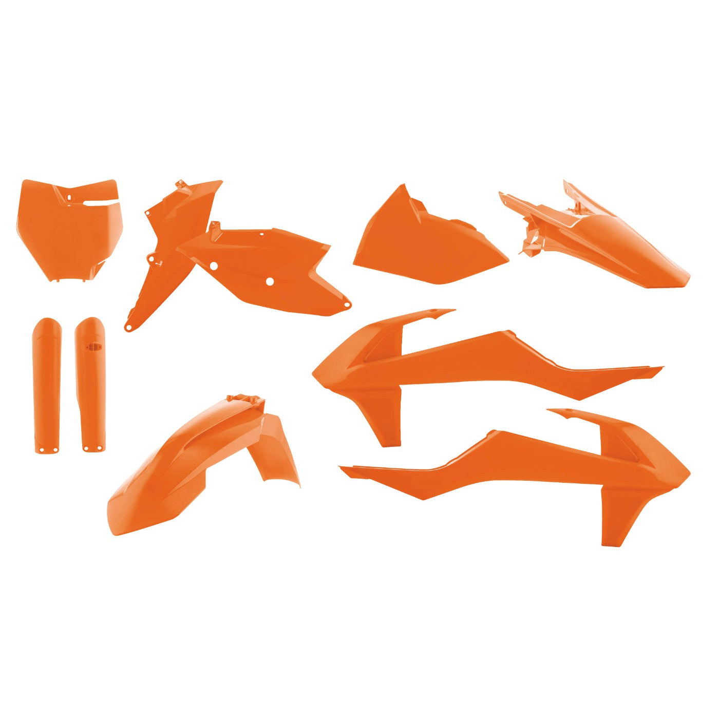 Acerbis 16 Orange Full Plastic Kit for KTM - 2421065226