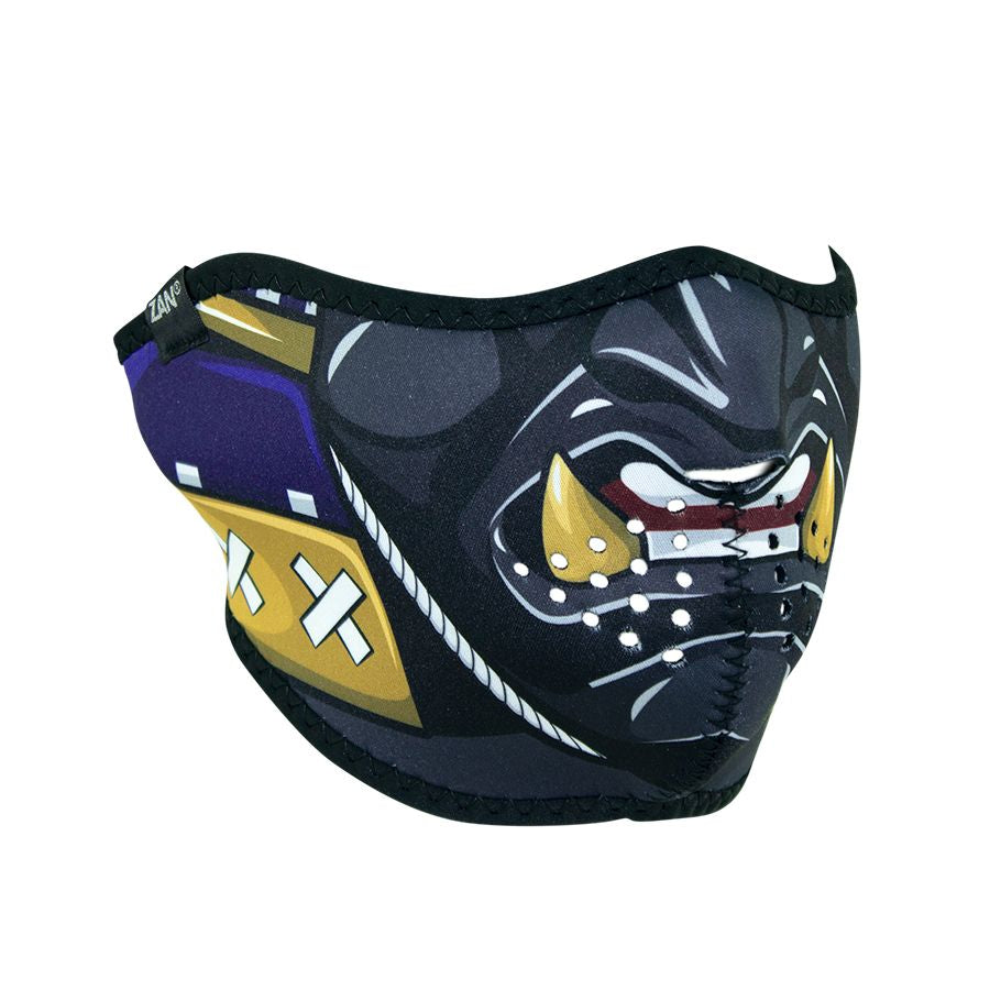Zan Headgear Half Mask Neoprene Samurai