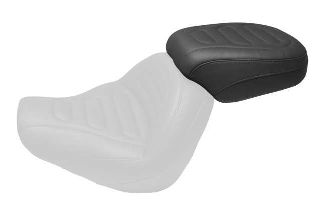 Mustang Standard Touring Passenger Seat With Backrest Black 75888
