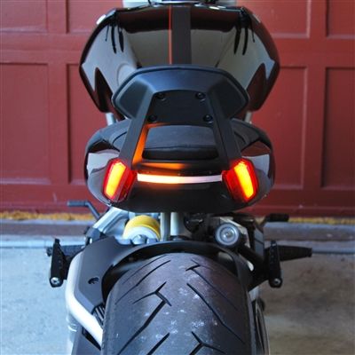 New Rage Cycles LED Replacement Turn Signals Rear Clear - XD-RTS-B