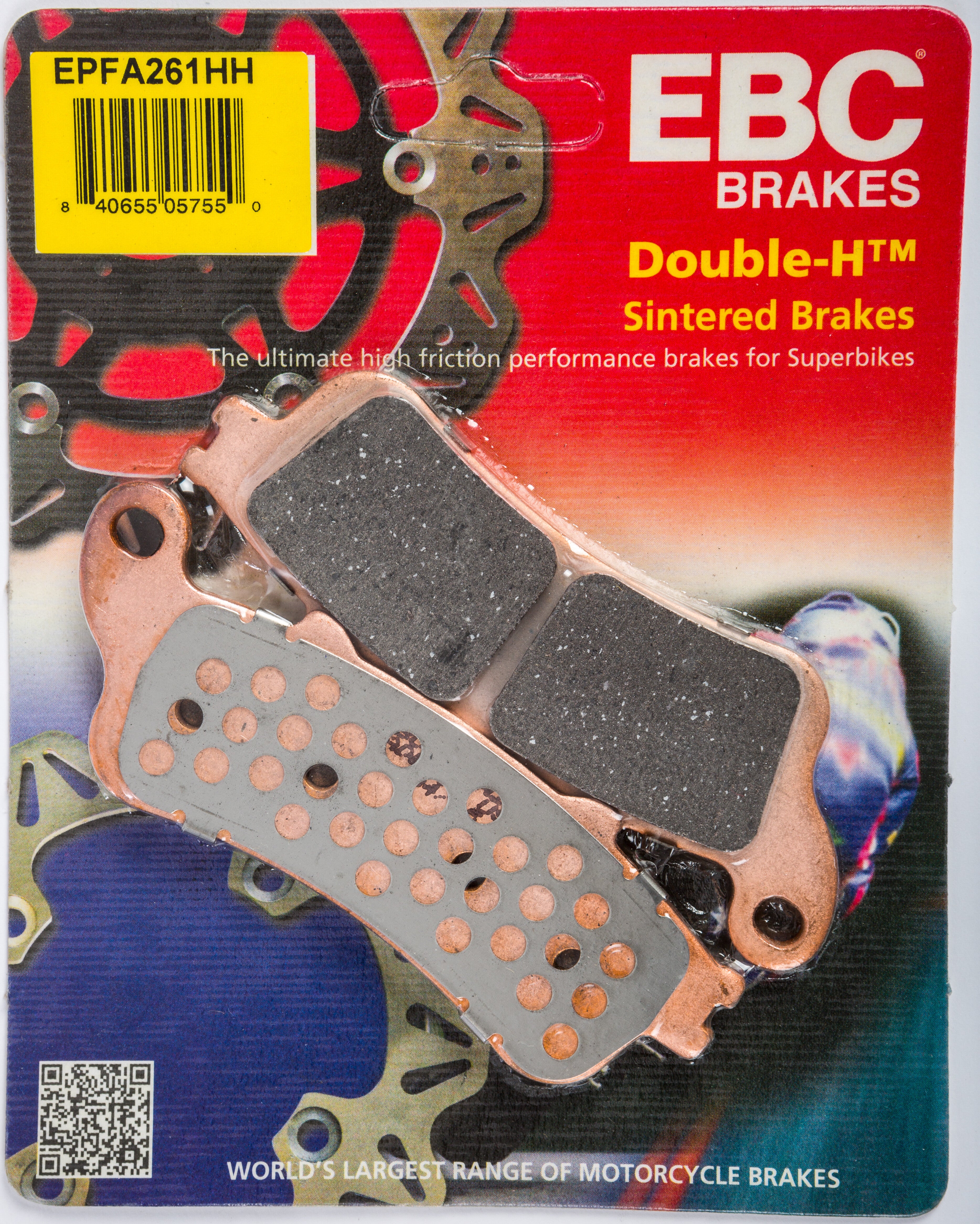 EBC 1 Pair EPFA Sintered Fast Street and Trackday Brake Pads MPN EPFA261HH