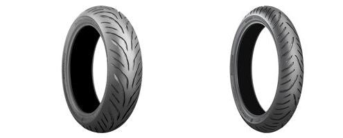 Bridgestone Front Rear 110/70ZR17 + 150/70ZR17 Battlax Sport Touring T32 Motorcycle Tire Set