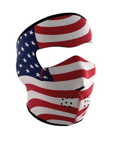 Zan Headgear Full Mask Neoprene Stars & Stripes