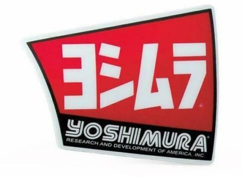Yoshimura RS-9 End Cap Decal Stickers RH RS9-NB001R