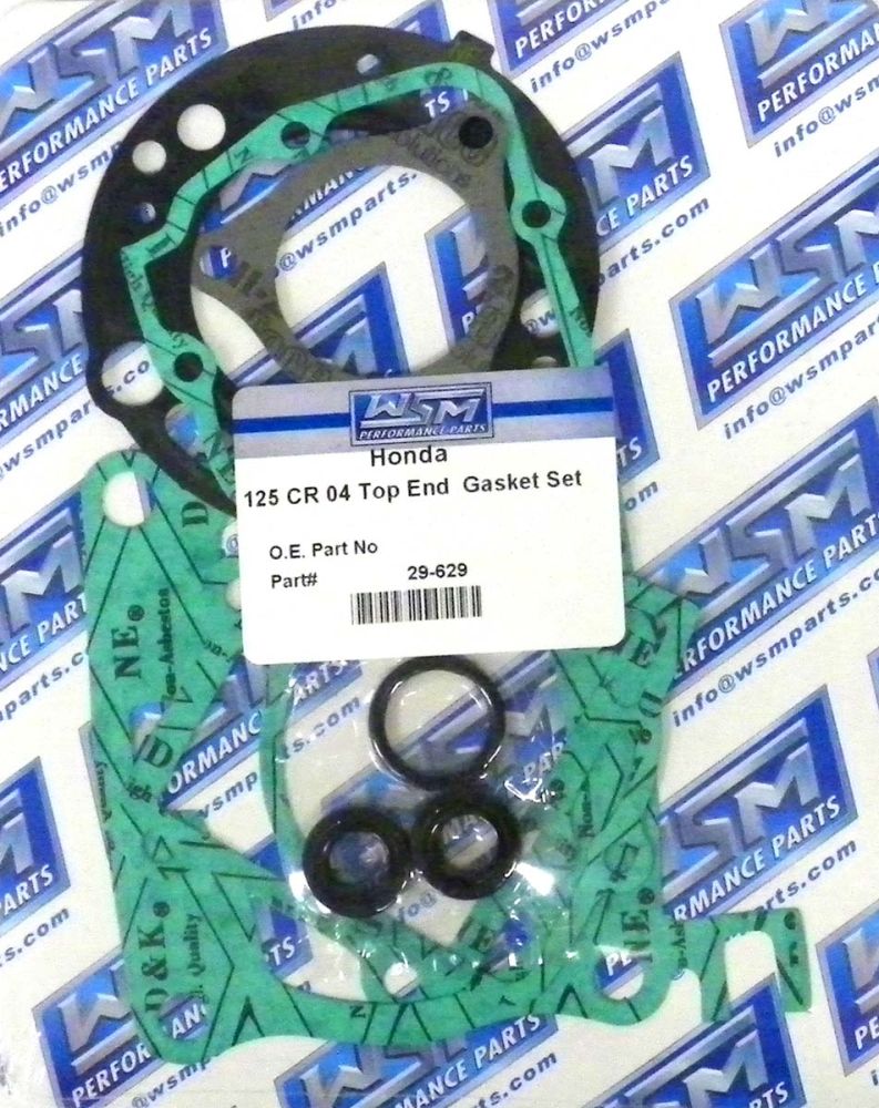 WSM Top End Gasket Kit For Honda 125 CR 2004 29-629