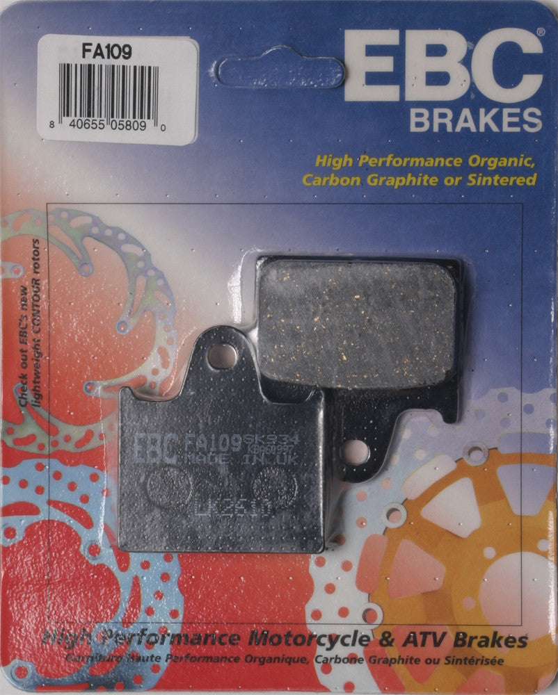 EBC 1 Pair FA Series Organic Replacement Brake Pads MPN FA109