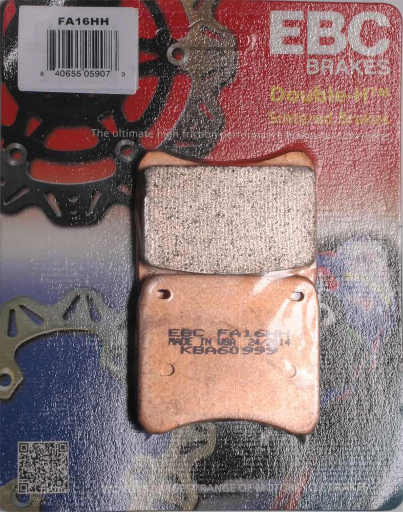 EBC 1 Pair Sintered HH Race Formula Brake Pads MPN FA16HH