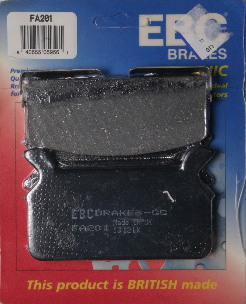 EBC 1 Pair FA Series Organic Replacement Brake Pads MPN FA201