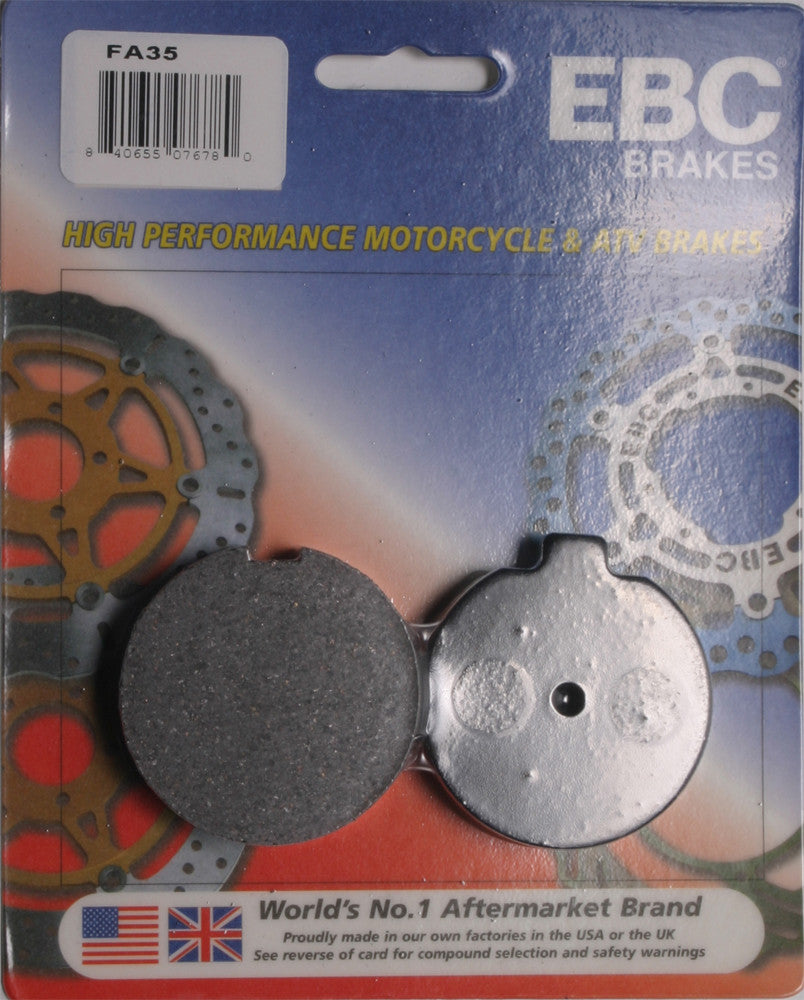 EBC 1 Pair Premium SFA Organic OE Replacement Brake Pads MPN FA35