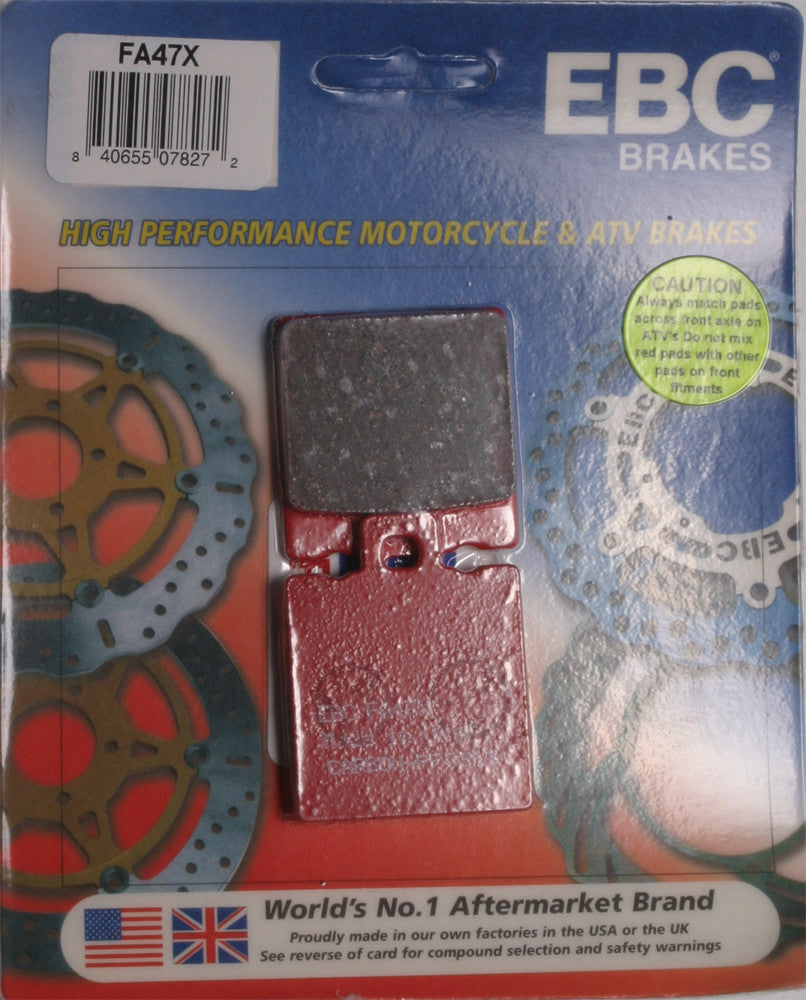 EBC 1 Pair Performance X-Series Carbon Brake Pads MPN FA47X